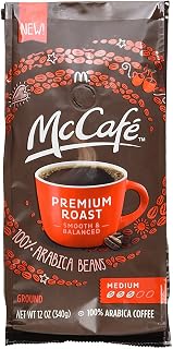 McCafe McCafé Premium Medium Roast Ground Coffee (12 oz Bags, Pack of 6)