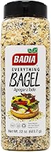 Badia Everything Bagel, Gluten Free, Kosher, 22 Ounces (Pack Of 4)