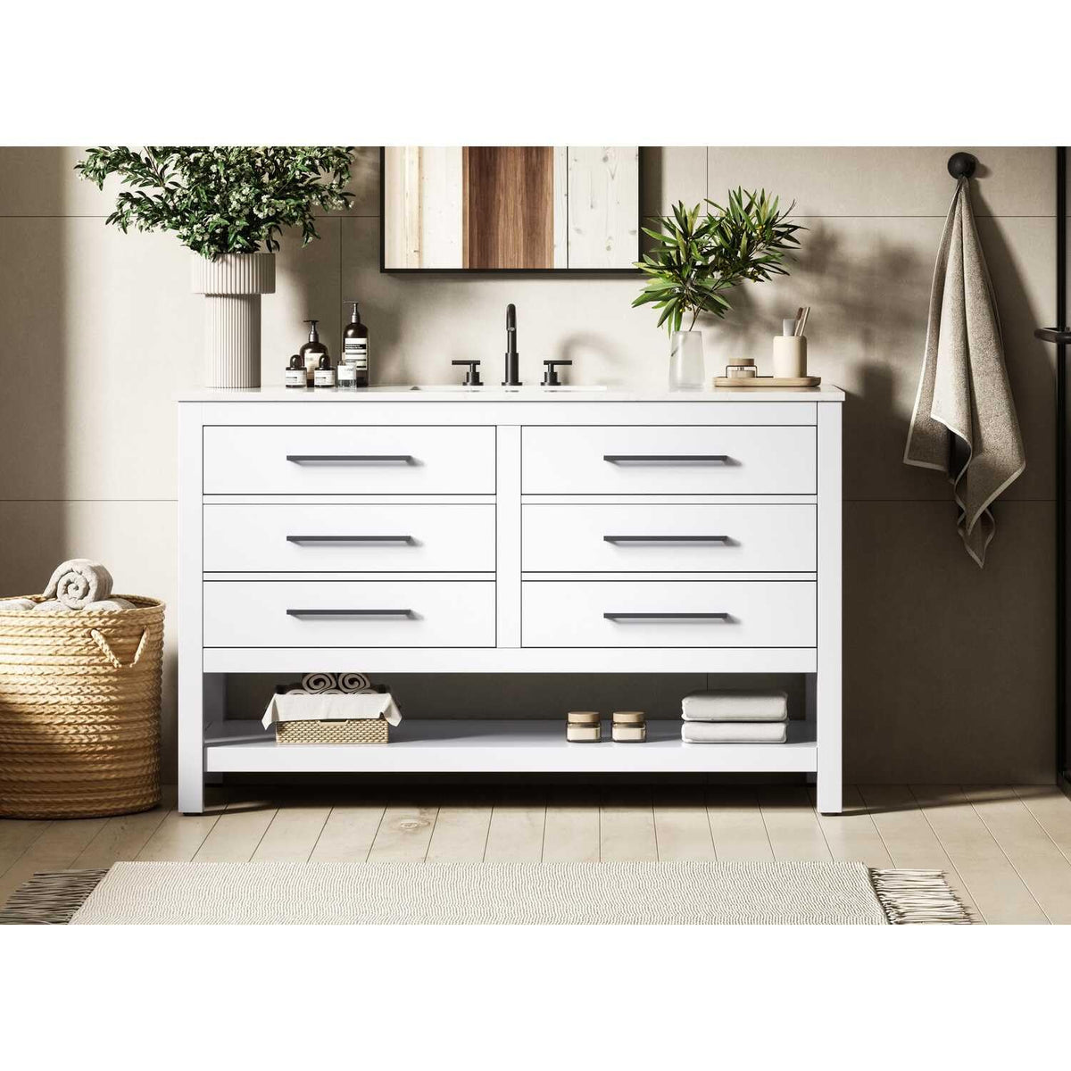Bathroom Vanity White by karson – White
