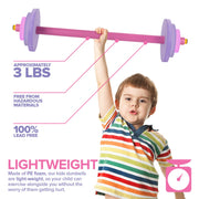 Modern Innovations Barbell / Pink/Purple / 30 inches x 7 inches Categories