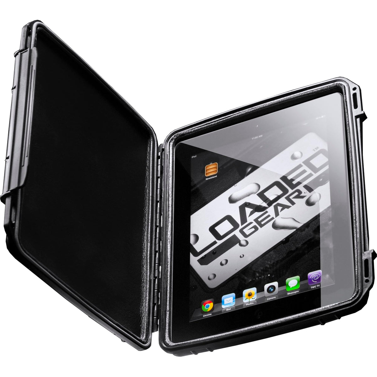 Loaded Gear Tablet Hard Case by Barska – Small, Foam, Black, Model BH11954