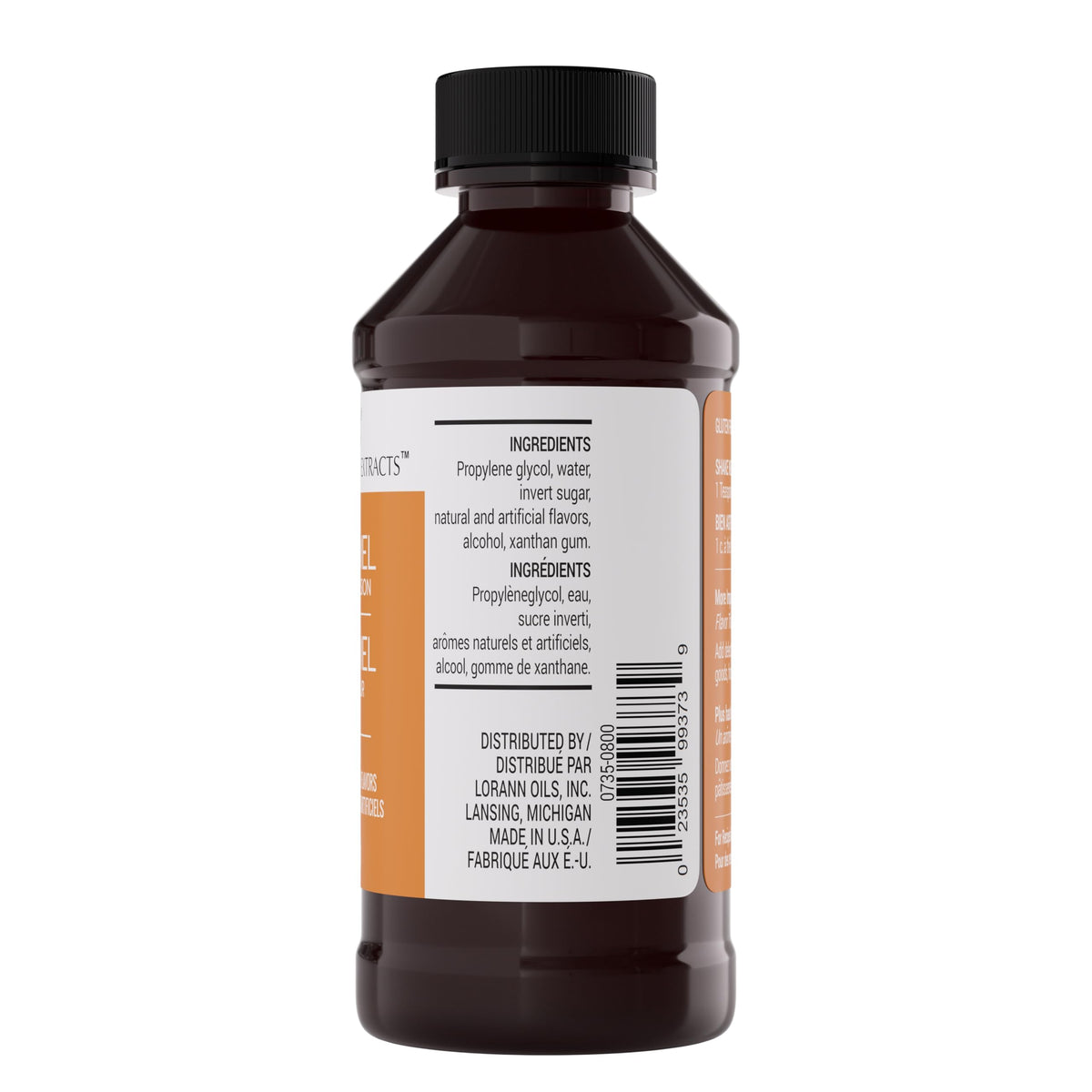 Butter Vanilla Bakery Emulsion 16 oz Bundled with Caramel Bakery Emulsions 4 oz by LorAnn Oils – 16 oz