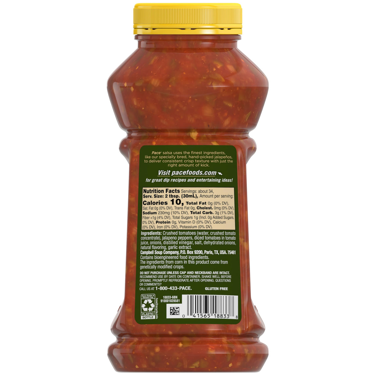 Chunky Medium Salsa by Pace – 38 Ounce (Pack of 1)