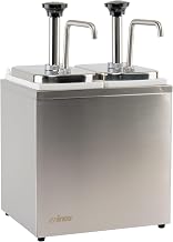 Winco 7 qt Condiment Dispenser | Dual pump wells, Portion control