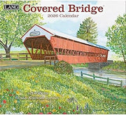 Lang, Covered Bridge 2026 Wall Calendar by Susan Knowles Jordan, 13.4'' X 12'', 12-Month Calendar with Stapled Binding