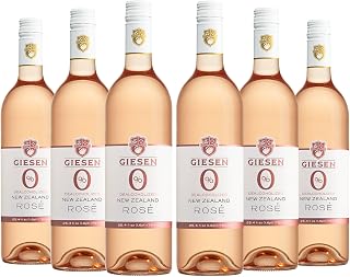 Giesen Non-Alcoholic Rosé, Dealcoholized Wine, 750mL, 6 Pack | Light & Fresh, Low Calorie, from New Zealand
