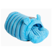 Cat Bed Model Tube Shape by Armarkat – 20 x 14 x 11, Fabric, Sky blue, Model C90CTL