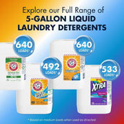 plus OxiClean Liquid Laundry Detergent Professional by ARM & HAMMER – 640 Fl Oz (Pack of 1), Model 33200-94244