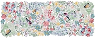 Lenox Butterfly Meadow Flutter Centerpiece, Multicolor, 14" W x 36" L