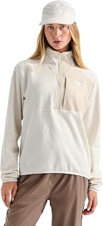 The North Face Women's TNF Performance Fleece 1/4 Zip Jacket | Lightweight Pullover With Secure Zip Chest Pocket