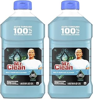 Mr. Clean with Unstopables Fresh Scent Multi-Surface Cleaner, 90 Fl Oz (Packaging May Vary)