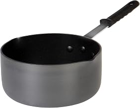 Thunder Group ALSS010AC Sauce Pan, 1 Quart, Anodized Non-Stick Quantum II Coating, Riveted Chrome Plated Steel Cool Handle, NSF