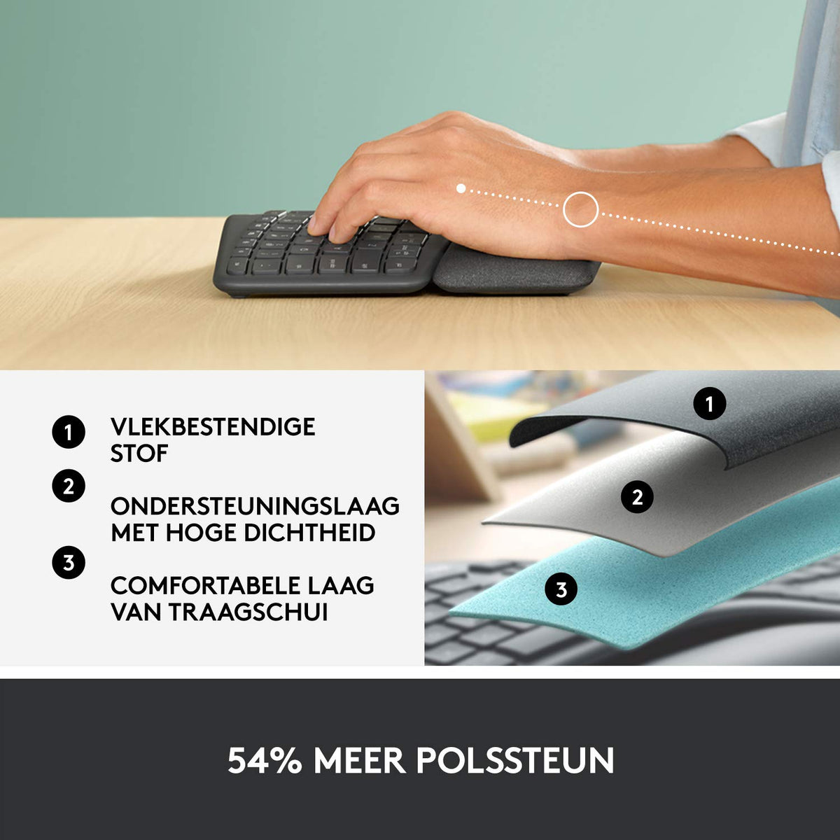 Ergo K860 - Graphite - FRA by Logitech – Model 920-010104-cr