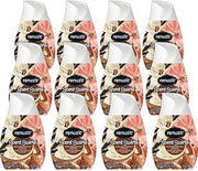 Renuzit Gel Solid Air Freshener Cone, Vanilla, Apricot Blossom, & Almond, 7 OZ (Pack of 12)