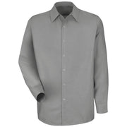 Red Kap X-Large / Light Grey / Rk Specialized Pocketless Work Shirt Button-Down Shirts