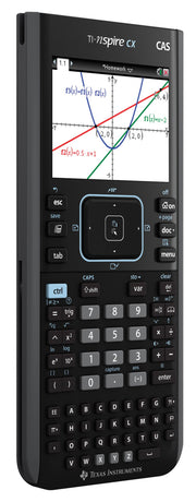 Nspire CX CAS Graphing Calculator by Texas Instruments – Standard, Plastic, Black, Model N3CAS/GC/2L1