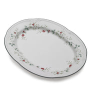 Pfaltzgraff Winterberry Stoneware Platter, 14 Inch, Multicolor