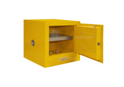 Flammable storage by Durham – 2, Alloy Steel, Yellow, Model 1002M-50