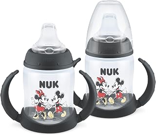 NUK First Choice Mickey Mouse Learner Cup, 5oz, 2pk