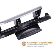 Bostitch 40 Sheet Black / Silver / 40 Sheets Punches