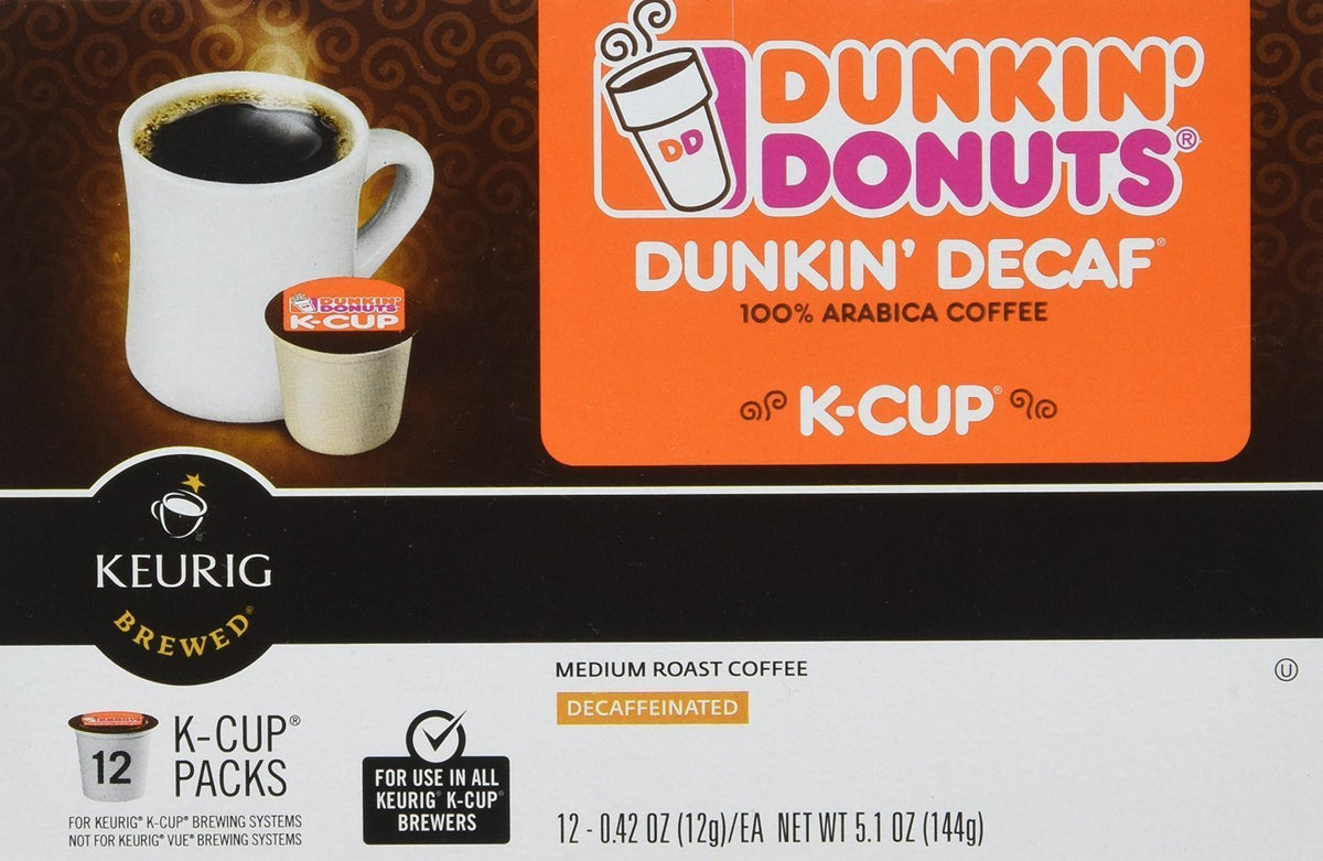 Dunkin' Decaf / 48 Count (Pack of 1) / 48 Single-Serve Capsules & Pods