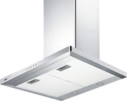 30 in. Convertible Wall Mount Range Hood in Stainless Steel with 2 Char by Summit Appliance – Stainless Steel, Model SEH4630SS