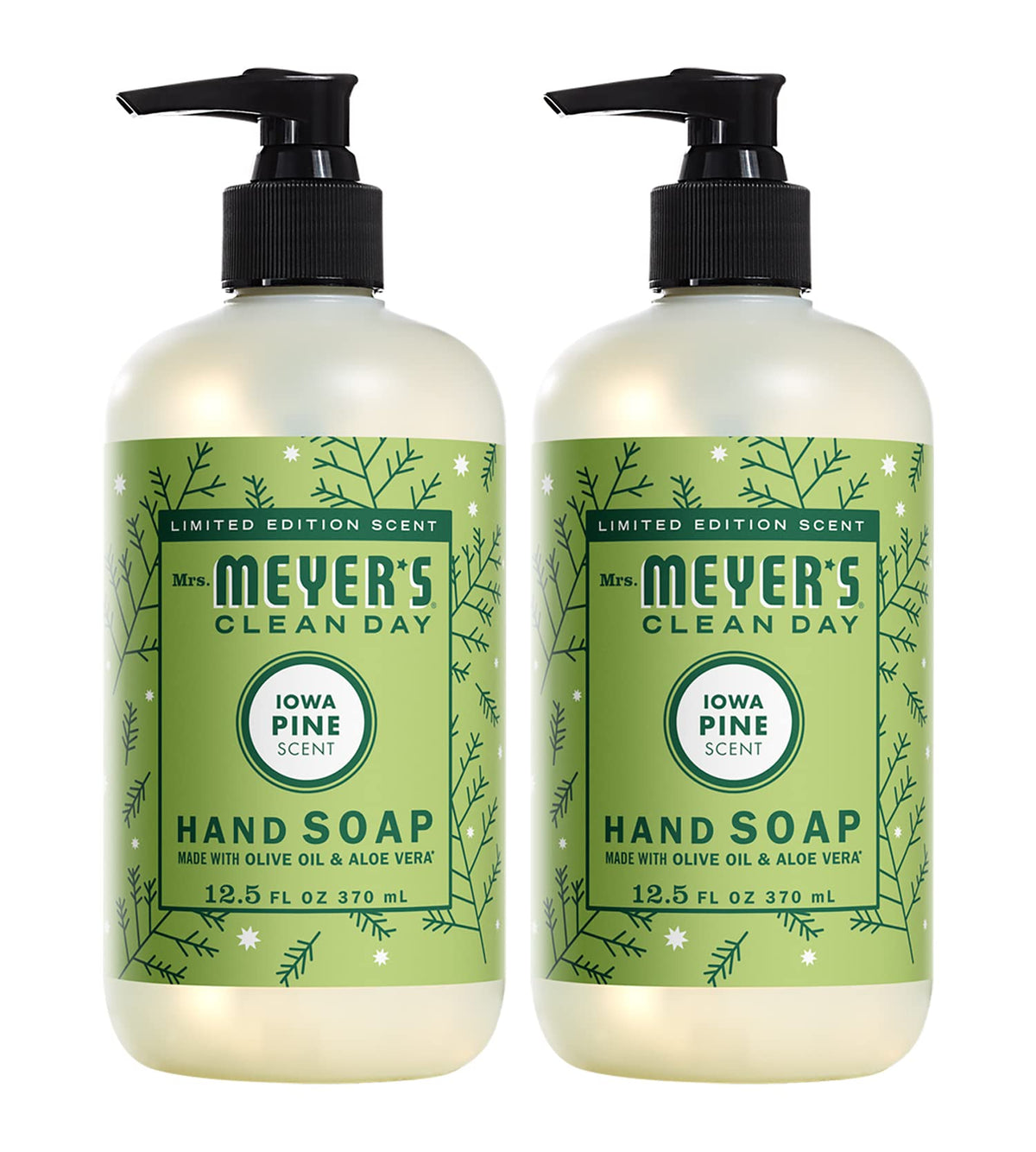 Mrs. MEYER'S 12.5 Ounce (Pack of 2) / Pine / 2 Hand Wash