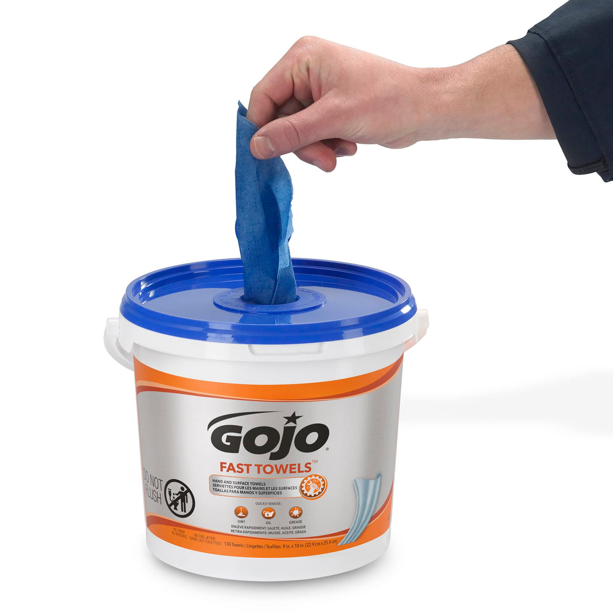 GOJO Blue / 130 Count (Pack of 1) / 1 Health Care