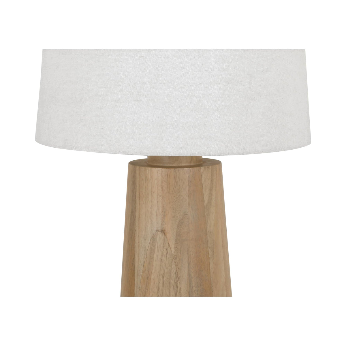 Ivy Table Lamp by Moe's Home Collection – Mango Wood, Natural, Model GK-1148-24-NA