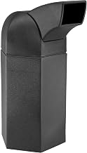 COMMERCIAL ZONE PRODUCTS 73780199 Drive-Thru Waste Container,50 gal.,Blk