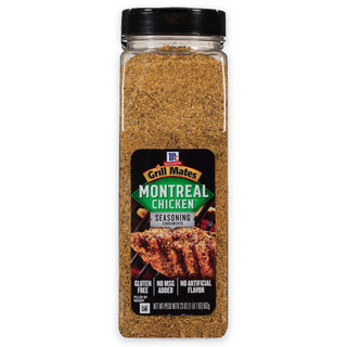 McCormick Montreal Chicken Seasoning by Grill Mates – 23 Ounce (Pack of 1), Model 052100010885