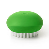 Good Grips Vegetable Brush Black by OXO – 1 EA, Nylon, Black& Green, Model 33781