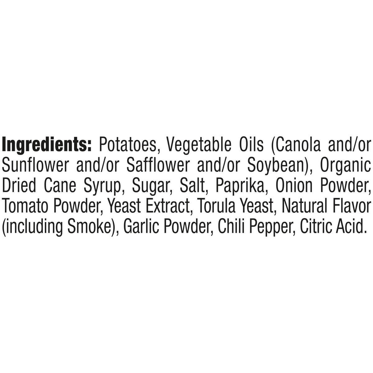 Kettle Brand Backyard Barbeque / 5 Ounce (Pack of 1) / 15 Potato