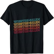 Winston-Salem - Retro Vintage Winston Salem Souvenir T-Shirt