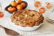 Le Creuset Stoneware Fluted Pie Pan, 9 Inch, White