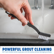 SPARTA Flo-Pac 7" Utility Brush with Nylon Bristles for Detail Cleaning (Pack of 12) – Cleaning Brush