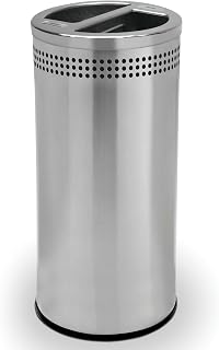 Commercial Zone Precision Series SS Recycler 20 Gallon Steel Recycling Bin