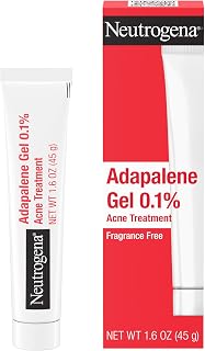 Neutrogena Adapalene Gel 0.1% Acne Treatment, 1.6 oz