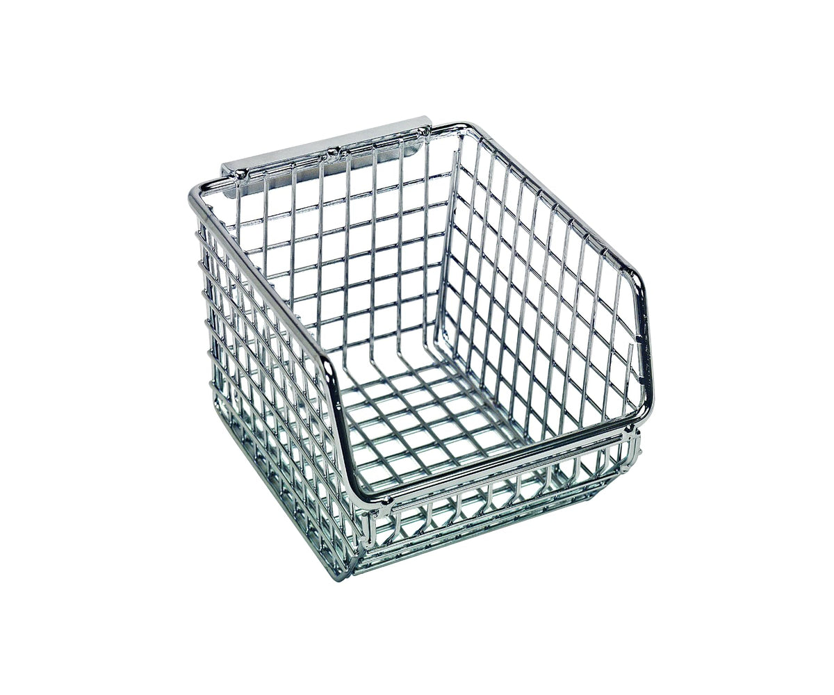QUANTUM STORAGE SYSTEMS 5-1/4" x 4-1/4" x 3" / Chrome / Chrome Carbon Steel Storage Racks