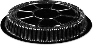 Plastic Dome Lids, Round, Fits 9" Round Pan, 9" Diameter x 0.88"h, Clear, 500/Carton