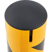 Steel Bollard w/Chain Slots & Removable Cap by Global Industrial – Steel, Yellow, Model 670583
