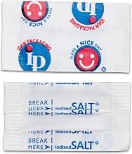 Atlantic Beverage Happy Face Salt Packets, 0.75 g | 3000/Case