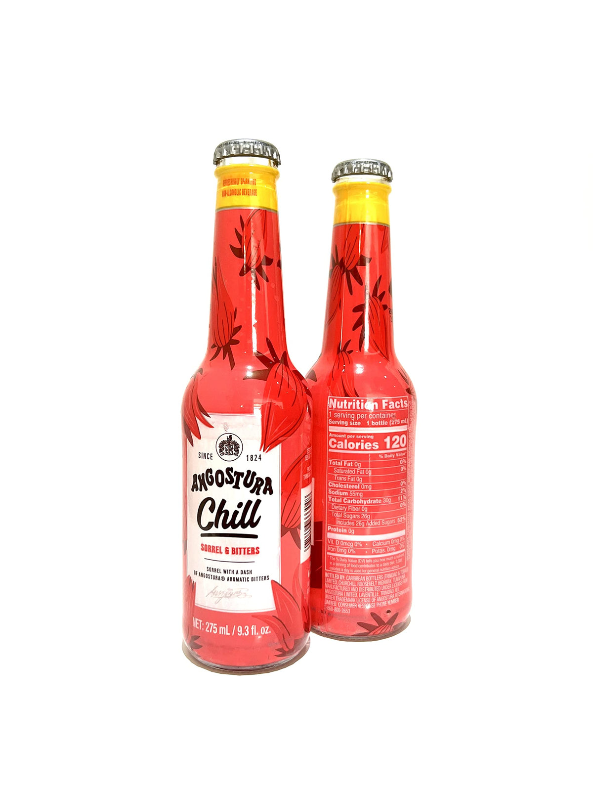 Chill Sorrel & Bitters (6 Count) by ANGOSTURA – Pack of 6