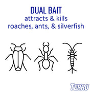 Ant & Roach Baits by Terro – 10 Pack, Black, Model T360