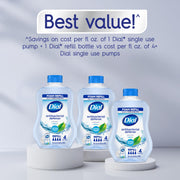 Antibacterial Foaming Hand Wash Refill by Dial – 30 Fl Oz (Pack of 1), Blue, Model 017000350875
