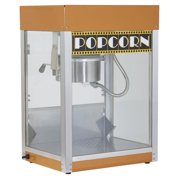 Benchmark Hollywood Premiere Popcorn Machine by Benchmark USA – 4 Ounce, Aluminum, Gold, Model 11048