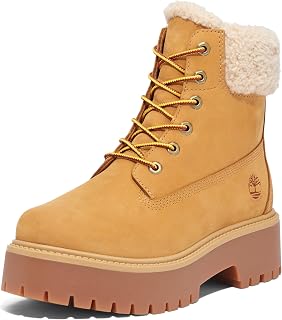 Timberland womens Stone Street Mid Warm Lined Waterproof Boot
