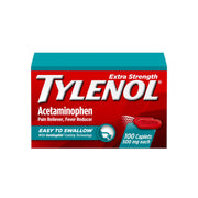 Tylenol 100 Count / Red / 100 Acetaminophen