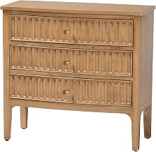 Natural Wood 3-Drawer Dresser by bali & pari