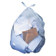 Heritage H6036HC Low-Density Can Liners by Heritage Products – 30 gallons, Polyethylene, Clear, Pack of 250, Model HERH6036HC